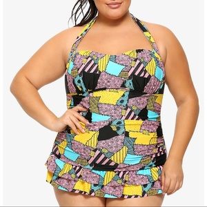 Women’s Plus Size 4X Nightmare Sally Swimsuit